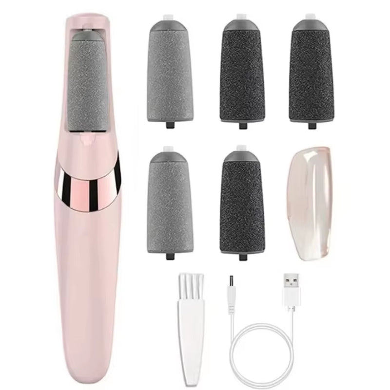 Electronic Tool File and Healing Tissue Remover Electric Foot Grinder Pink